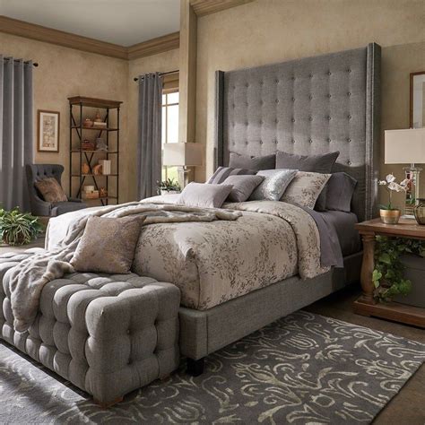 High Bed Frame Bedroom Furniture